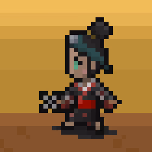 Pixel Crypto Ninja Heroes