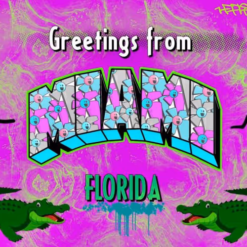 LAC Presents: "Greetings From Miami" by: ZeFlorist