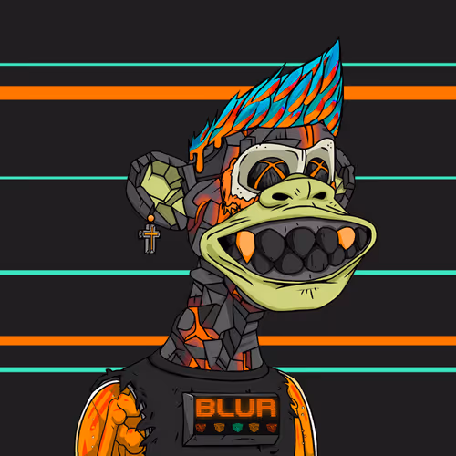 BLUR MUTANT APES #582