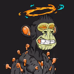 BLUR MUTANT APES #110