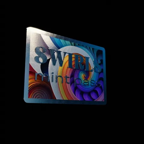 Swirls Mint Pass Old