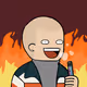 6134