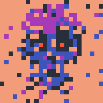 Abstract Skulls By Cryptoskulls