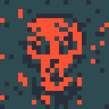 Abstract Skulls By Cryptoskulls