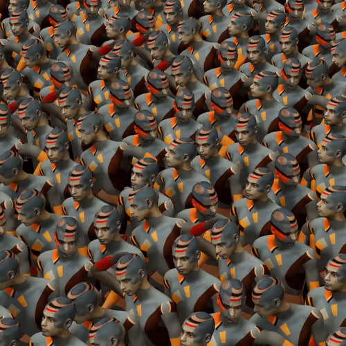 Mannys Crowd #831