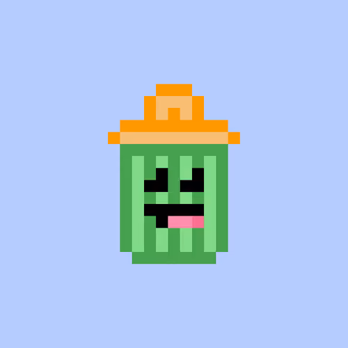 Tiny Trashcans #3141