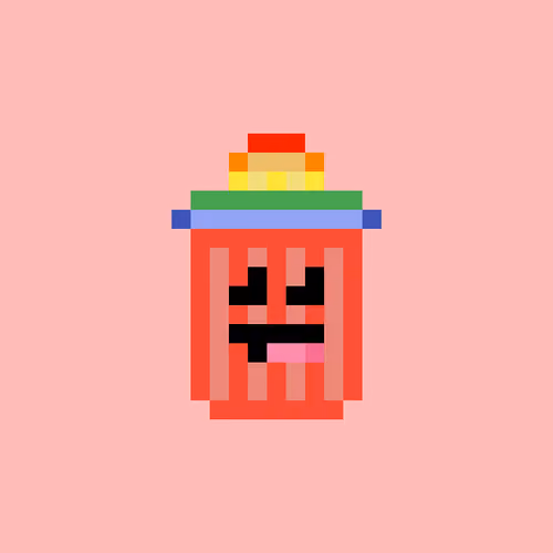 Tiny Trashcans #2169