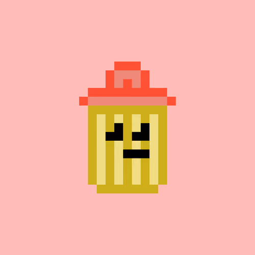 Tiny Trashcans #2460