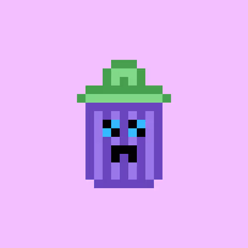 Tiny Trashcans #3257
