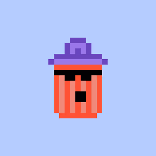 Tiny Trashcans #2165