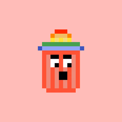 Tiny Trashcans #2911