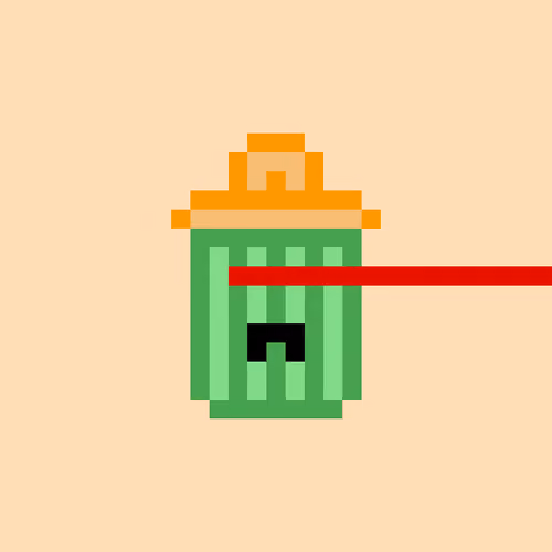 Tiny Trashcans #3044