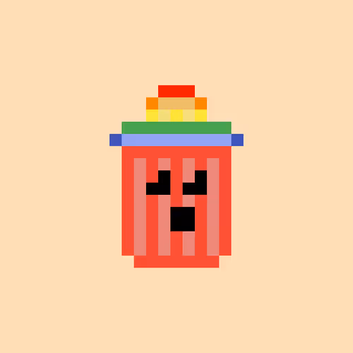 Tiny Trashcans #1370