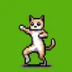 Dancing Disco Cat