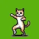 Dancing Disco Cat