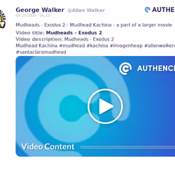 Authencity publication by George Walker (@Allan Walker)