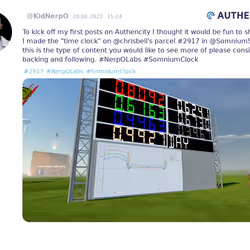 Authencity publication by   (@KidNerpO)