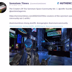 Authencity publication by Somnium Times (@somniumtimes)