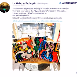 Authencity publication by La Galerie Pellegrin (@Pellegrin)