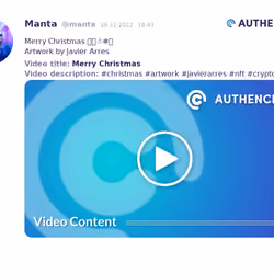 Authencity publication by Manta  (@manta)