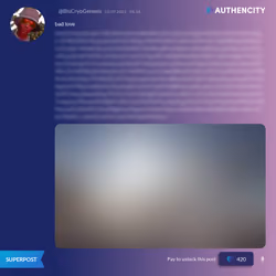 Authencity publication by   (@BioCryoGenesis)