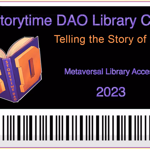 Storytime Dao Library Card