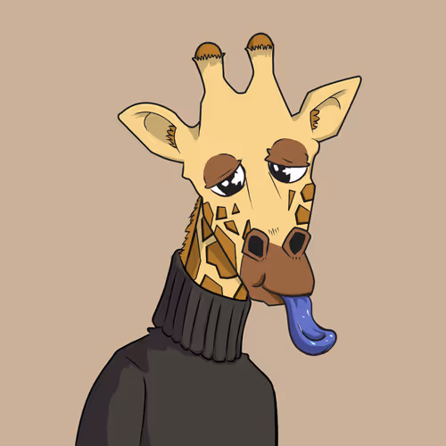 Giraffes at the Bar #1442