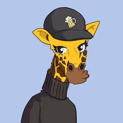 Giraffes at the Bar #1143