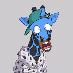 Giraffes at the Bar #1010