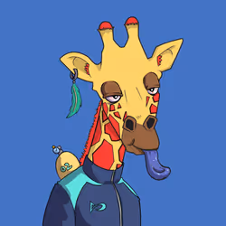Giraffes at the Bar #446
