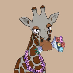 Giraffes at the Bar #799