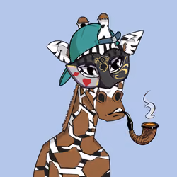 Giraffes at the Bar #1046