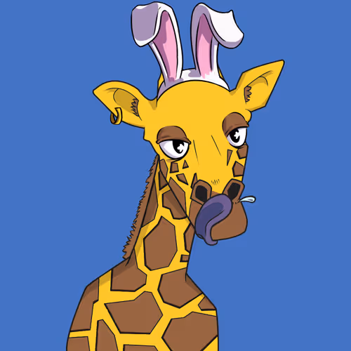 Giraffes At The Bar