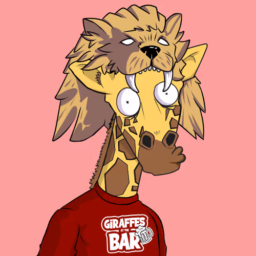 Giraffes At The Bar