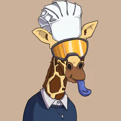 Giraffes at the Bar #1079
