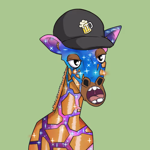 Giraffes At The Bar