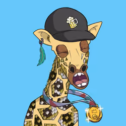 Giraffes at the Bar #1091