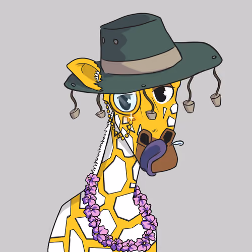 Giraffes at the Bar #148
