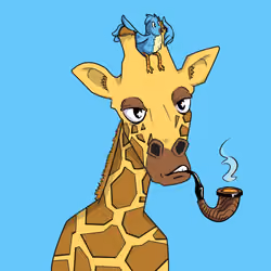 Giraffes at the Bar #1565