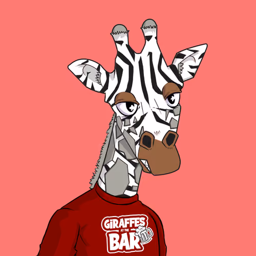 Giraffes at the Bar #661