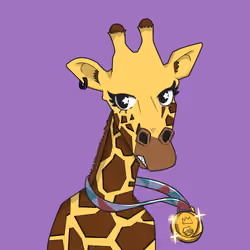 Giraffes at the Bar #354