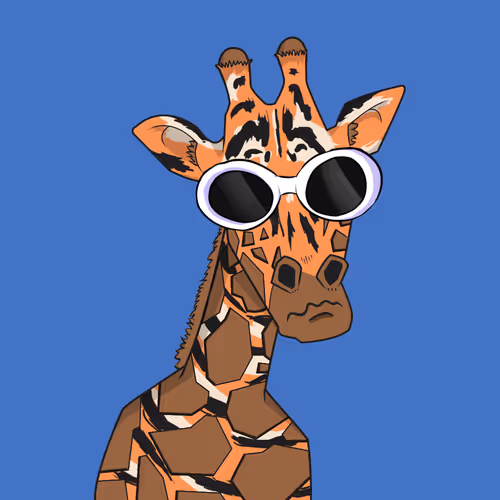 Giraffes At The Bar