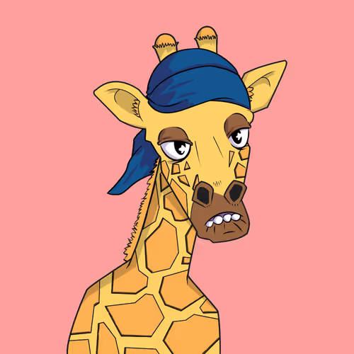 Giraffes At The Bar