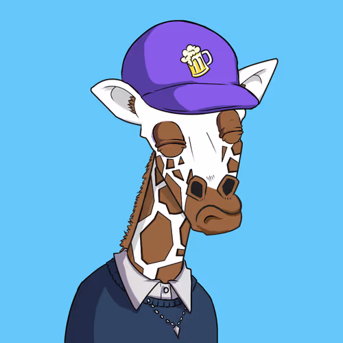 Giraffes at the Bar #873