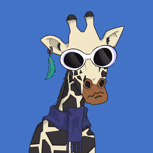 Giraffes At The Bar