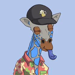Giraffes at the Bar #81