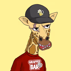 Giraffes at the Bar #912