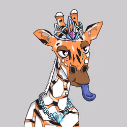 Giraffes at the Bar #1537