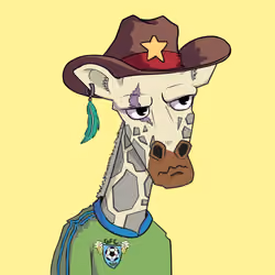 Giraffes at the Bar #199