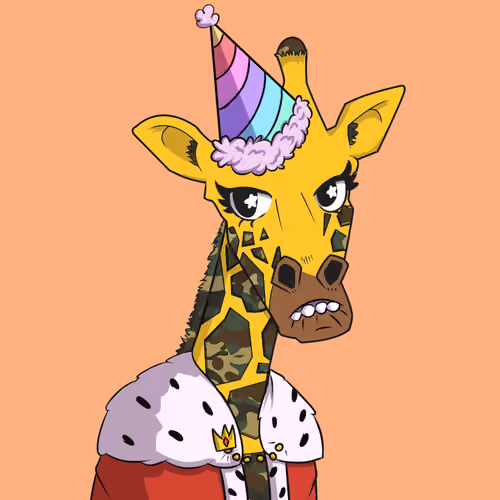 Giraffes at the Bar #733